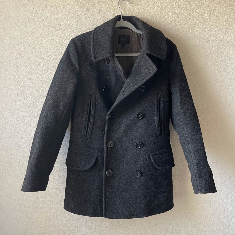 J crew women’s insulated wool coat